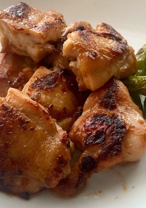 ＊鶏もも肉のめんつゆ柚子胡椒焼き＊-レシピのメイン写真