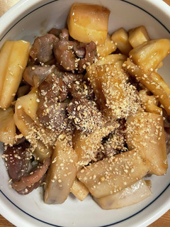 砂肝とレンコンの甘辛炒め-レシピのメイン写真