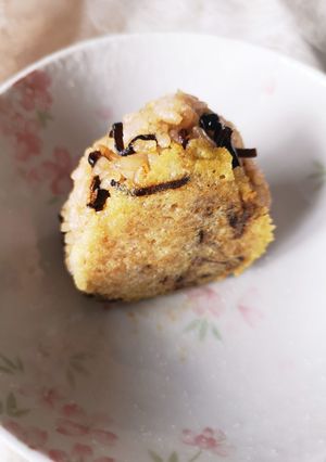 ☆佃煮昆布チーズ焼きおにぎり☆-レシピのメイン写真