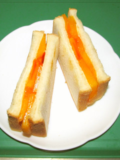 「柿バターサンド」-レシピのメイン写真