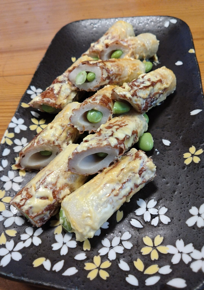 ちくわin枝豆炒め-レシピのメイン写真