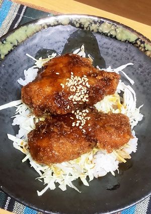 ♡タレうま♡ソースヒレカツ丼♡-レシピのメイン写真