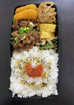 頑張るパパへ⑯豚肉しぐれ煮弁当-レシピのメイン写真