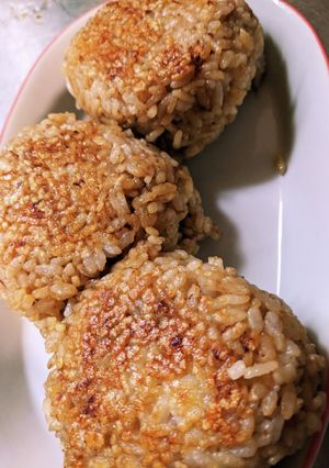 冷凍ごはんで簡単焼きおにぎり-レシピのメイン写真