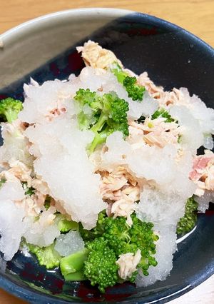ツナとブロッコリーのおろし和え-レシピのメイン写真