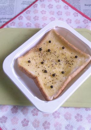 レンチンで食パンのお手軽ラスク風V4-レシピのメイン写真