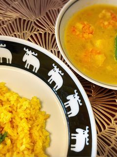 クリーミーな海老のスパイススープカレー-レシピのメイン写真