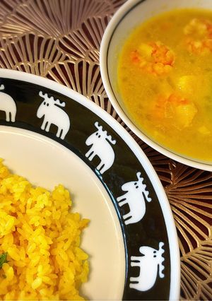 クリーミーな海老のスパイススープカレー-レシピのメイン写真