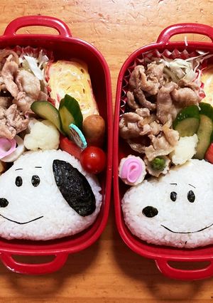 簡単！SNOOPYお弁当♡-レシピのメイン写真