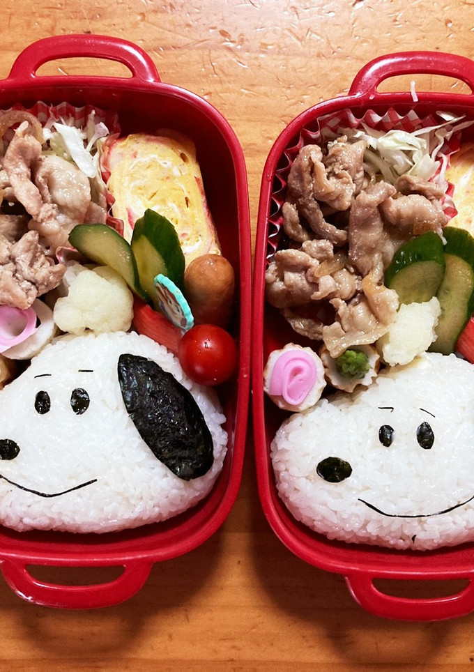 簡単！SNOOPYお弁当♡-レシピのメイン写真