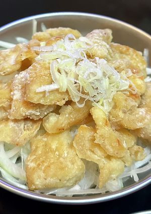 カリカリ鶏皮ポン酢-レシピのメイン写真