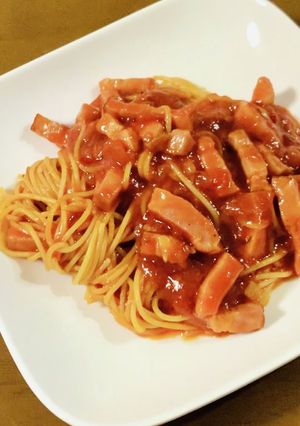 市販ガーリックトマトを一工夫-レシピのメイン写真