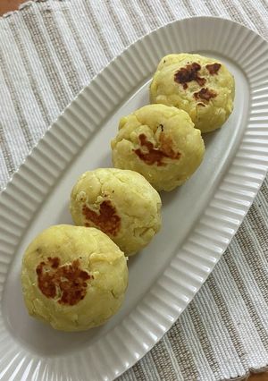 塩こうじのさつまいも芋もち-レシピのメイン写真
