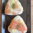 スモークサーモン&チーズのおにぎり