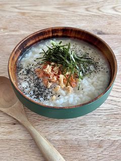 レンジで簡単*鮭フレークのお粥-レシピのメイン写真