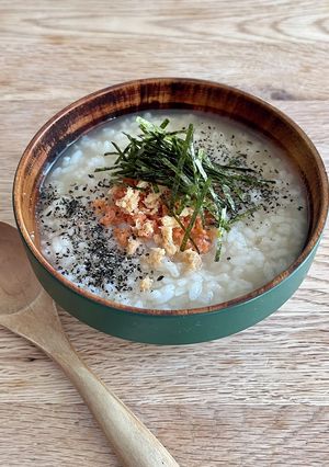 レンジで簡単＊鮭フレークのお粥-レシピのメイン写真