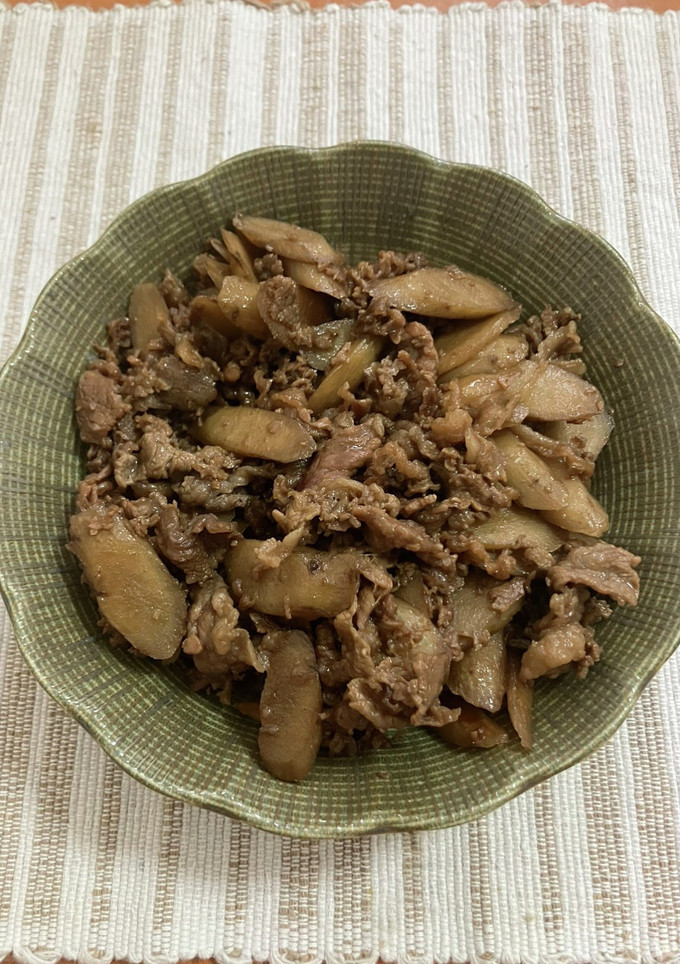 牛肉とごぼうの甘酒しぐれ煮-レシピのメイン写真