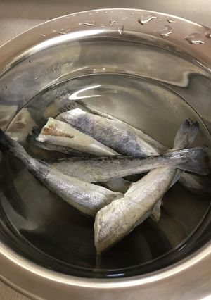 干し魚の塩出し(こまいの丸干しなど)-レシピのメイン写真