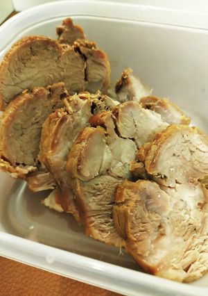 うま塩からの煮豚-レシピのメイン写真