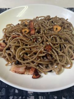 ペペロンチーノ蕎麦-レシピのメイン写真