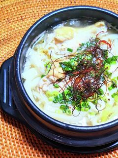 参鶏湯風煮込みうどん-レシピのメイン写真