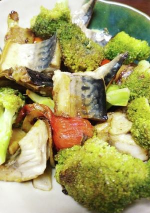 塩鯖とブロッコリーのアーリオオーリオ-レシピのメイン写真