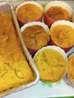 かぼちゃのパウンド(カップ)ケーキ-レシピのメイン写真