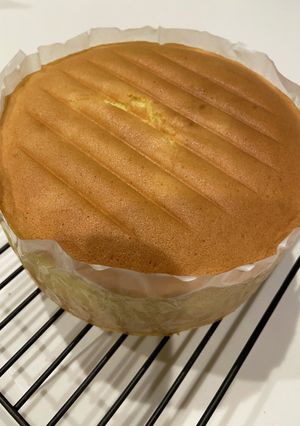 ジェノワーズ 15cmホールスポンジ-レシピのメイン写真