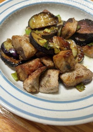 茄子と鰹の花山椒揚げ-レシピのメイン写真