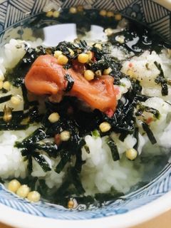 お茶漬けの素●梅干し茶漬け&梅干し茶漬け-レシピのメイン写真