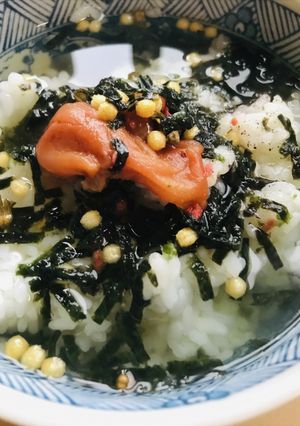 お茶漬けの素●梅干し茶漬け＆梅干し茶漬け-レシピのメイン写真