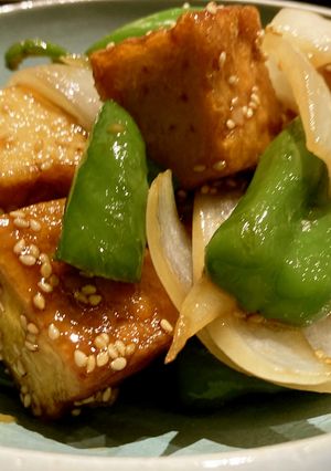 Tofu Pepper Sauté-レシピのメイン写真