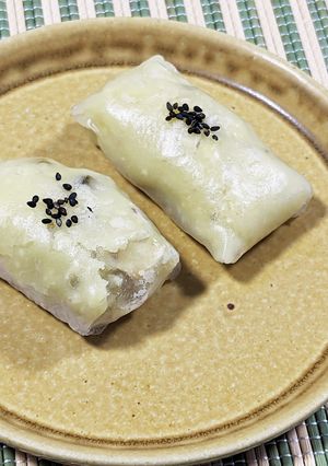 ライスペーパーdeもっちりさつまいも饅頭-レシピのメイン写真