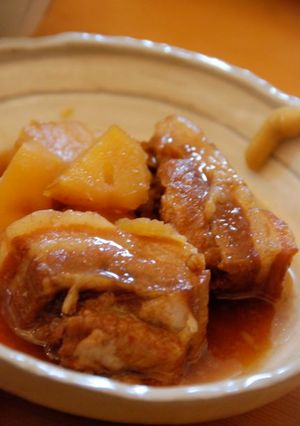 こっくり、とろとろ煮込んだ豚バラ-レシピのメイン写真
