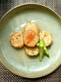 蓮根挟みつくね 鶏ガラ出汁あんかけ-レシピのメイン写真