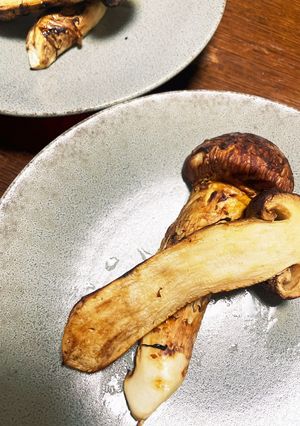 焼き松茸-レシピのメイン写真