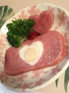 スパムで!目玉焼き-レシピのメイン写真