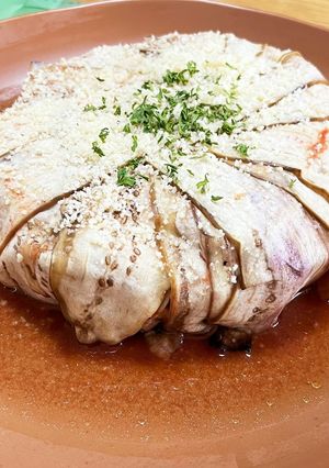 ナスとサバ缶チーズミルフィーユ-レシピのメイン写真