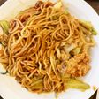 お一人様!市販の焼きそばに簡単トマト隠味