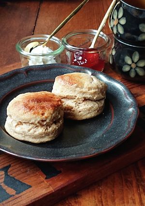 おうちカフェ☆英国式全粒粉スコーン-レシピのメイン写真