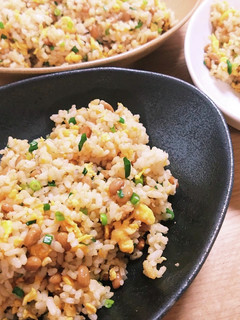納豆チャーハン-レシピのメイン写真