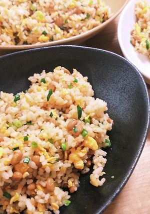 納豆チャーハン-レシピのメイン写真