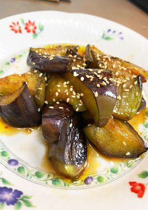 【ジュワ〜】♡ナスのみ♡子供が食べる-レシピのメイン写真