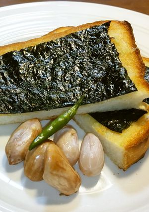 海苔山葵バタートースト　鮒寿司の飯バター-レシピのメイン写真