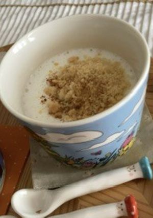 とろりとしたホットミルク-レシピのメイン写真