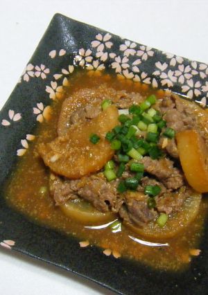 ご飯に◎おつまみに◎大根と牛肉の煮込み-レシピのメイン写真
