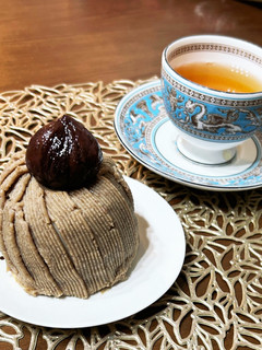 米粉モンブラン 栗のプリンで-レシピのメイン写真