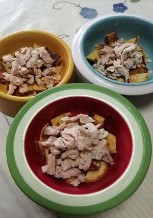 さつま芋のパンケーキ(犬用)-レシピのメイン写真