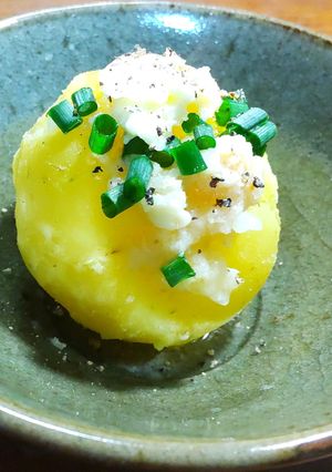じゃがバター　鮒寿司（鮒ずし）の飯バター-レシピのメイン写真
