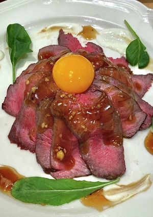 ＊簡単！ソースが絶品！ローストビーフ丼＊-レシピのメイン写真